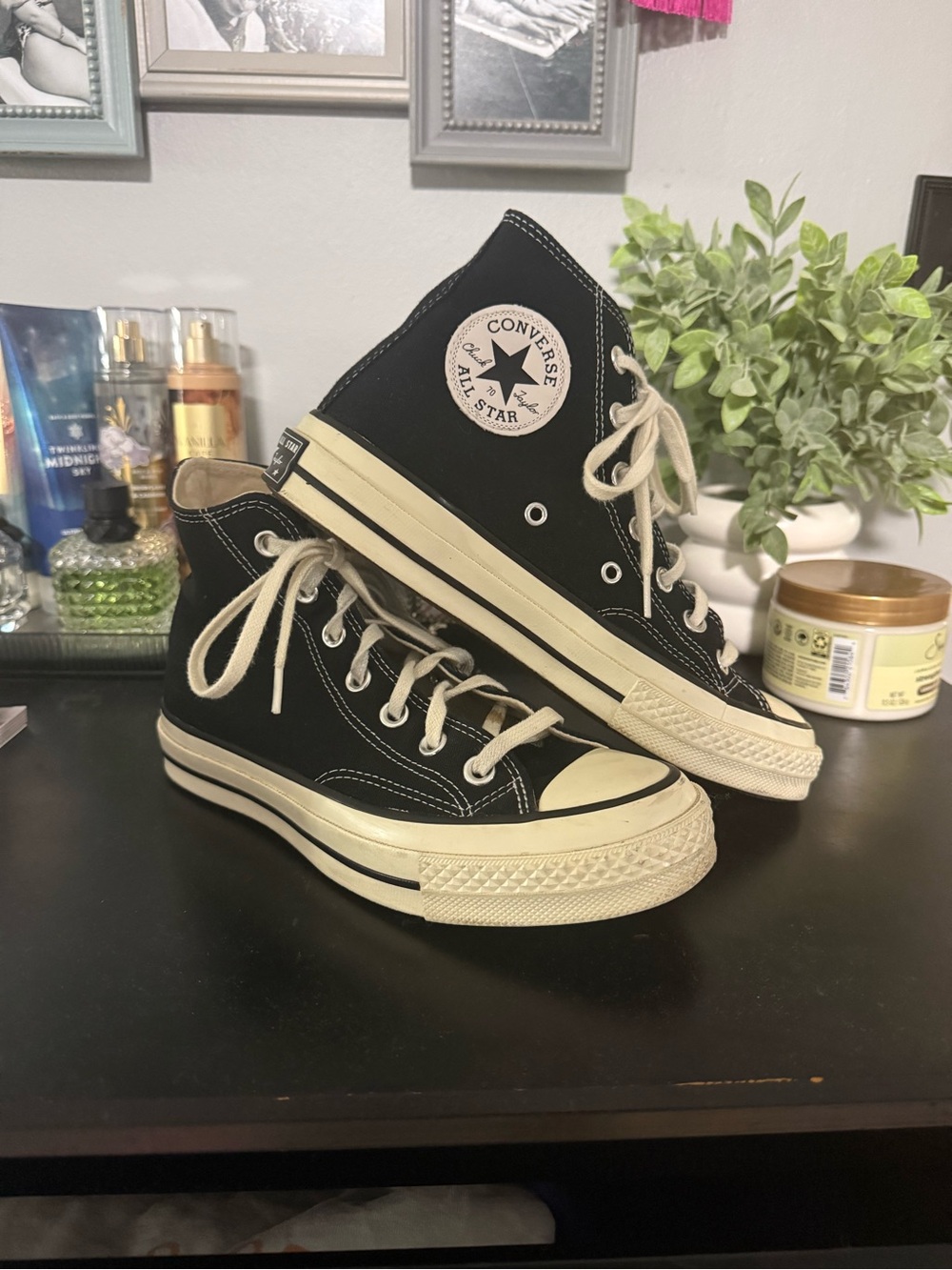 Converse Chuck 70 Vintage Canvas High 'Black' Women’s
